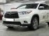 Toyota Highlander 2014-наст.вр.-Дуга передняя низкая d-60+53 радиусная двойная