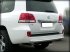 Toyota Land Cruiser 200 2013-наст.вр.-Защита заднего бампера "радиусная" d-76