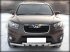 Hyundai Santa Fe 2010-2012г.в.-Дуга передняя по низу бампера d-60 с доп.накладками