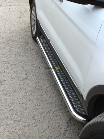 Ford Explorer SPORT 2013г.-наст.вр-Пороги лист d-60