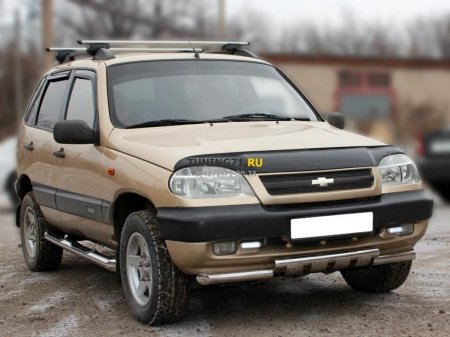 Chevrolet Niva 2009-наст.вр.-Пороги d-76 степ